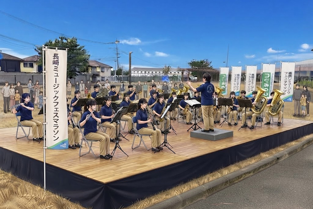 吾妻平木場線道路公園